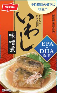 EPA(イーピーエー)+DHA(ディーエイチエー)配合 いわし味噌煮